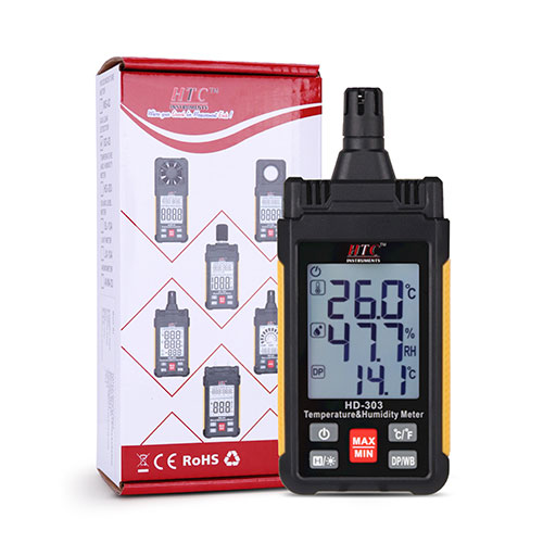 HTC HD-303 Mini Hygrometer 0-100% RH, -10-60˚C