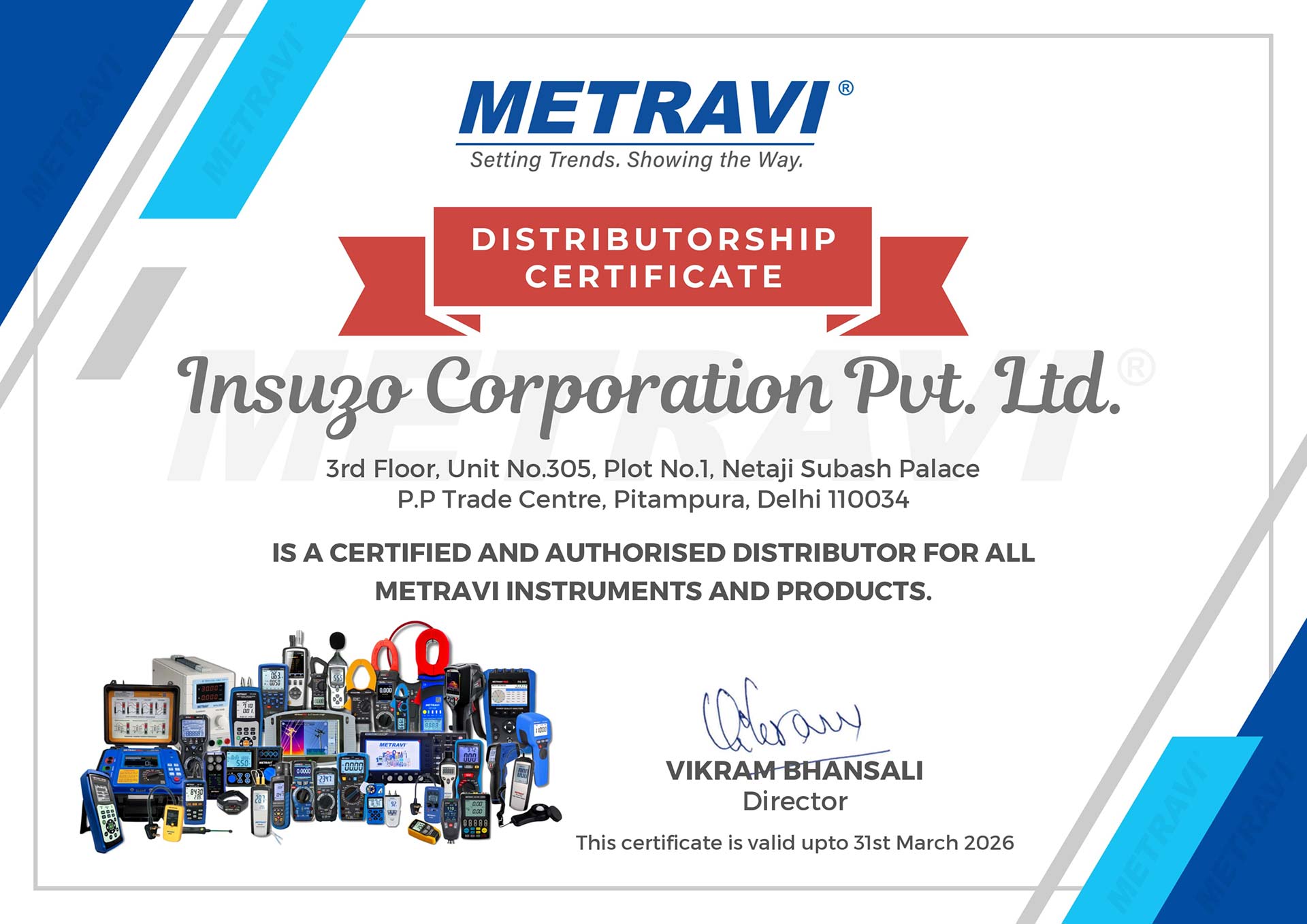 Metravi DT-725 Digital TRMS AC|DC Clamp Meter