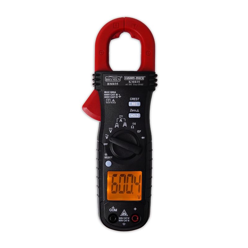 Kusam Meco KM 035 AC/DC True RMS digital clamp meter