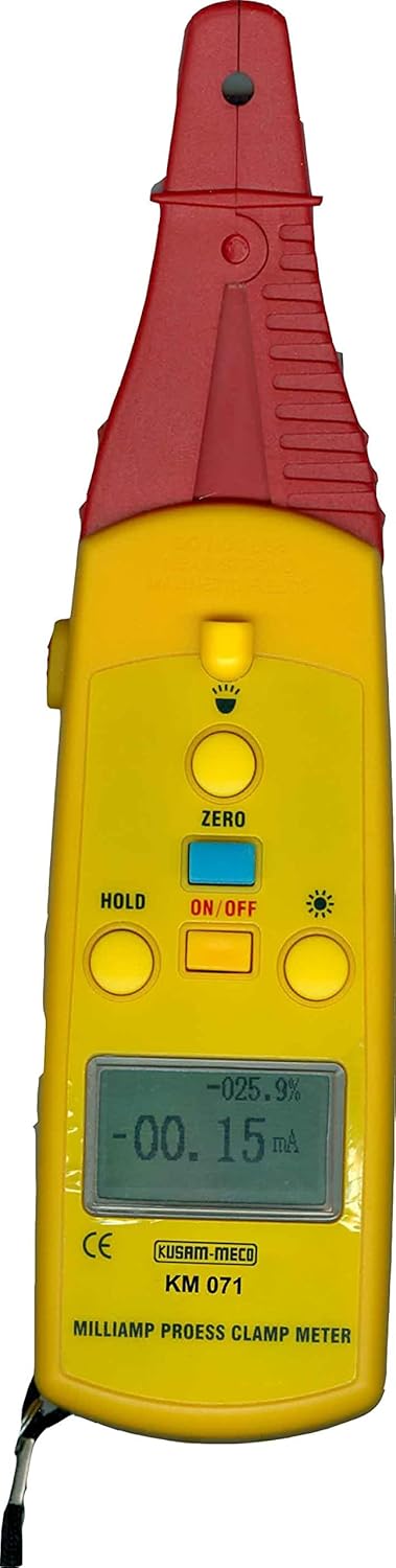 Kusam Meco KM 071 (6 Functions 2 Ranges) 4-20mA DC PROCESS CLAMP METER