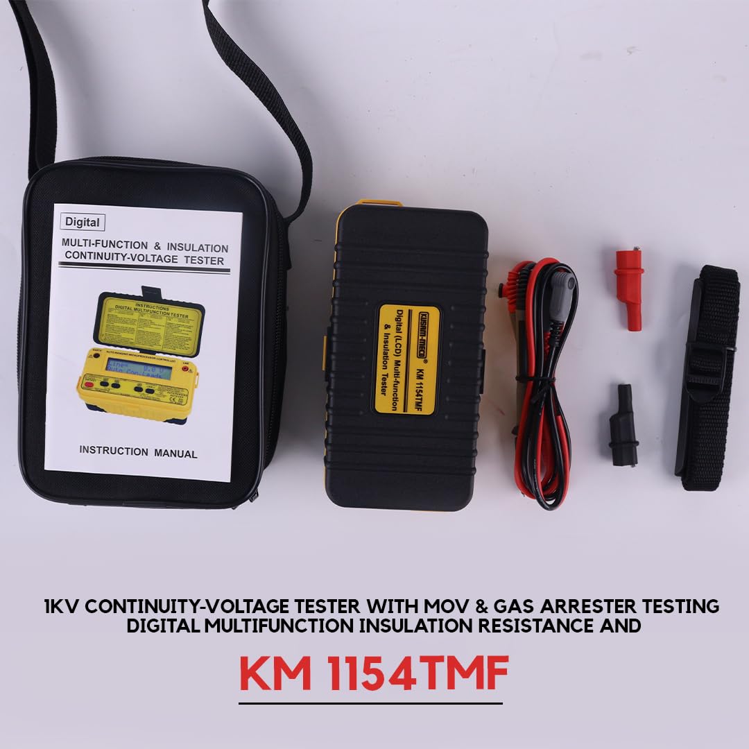 Kusam Meco KM 1154TMF Digital Multifunction Insulation Resistance