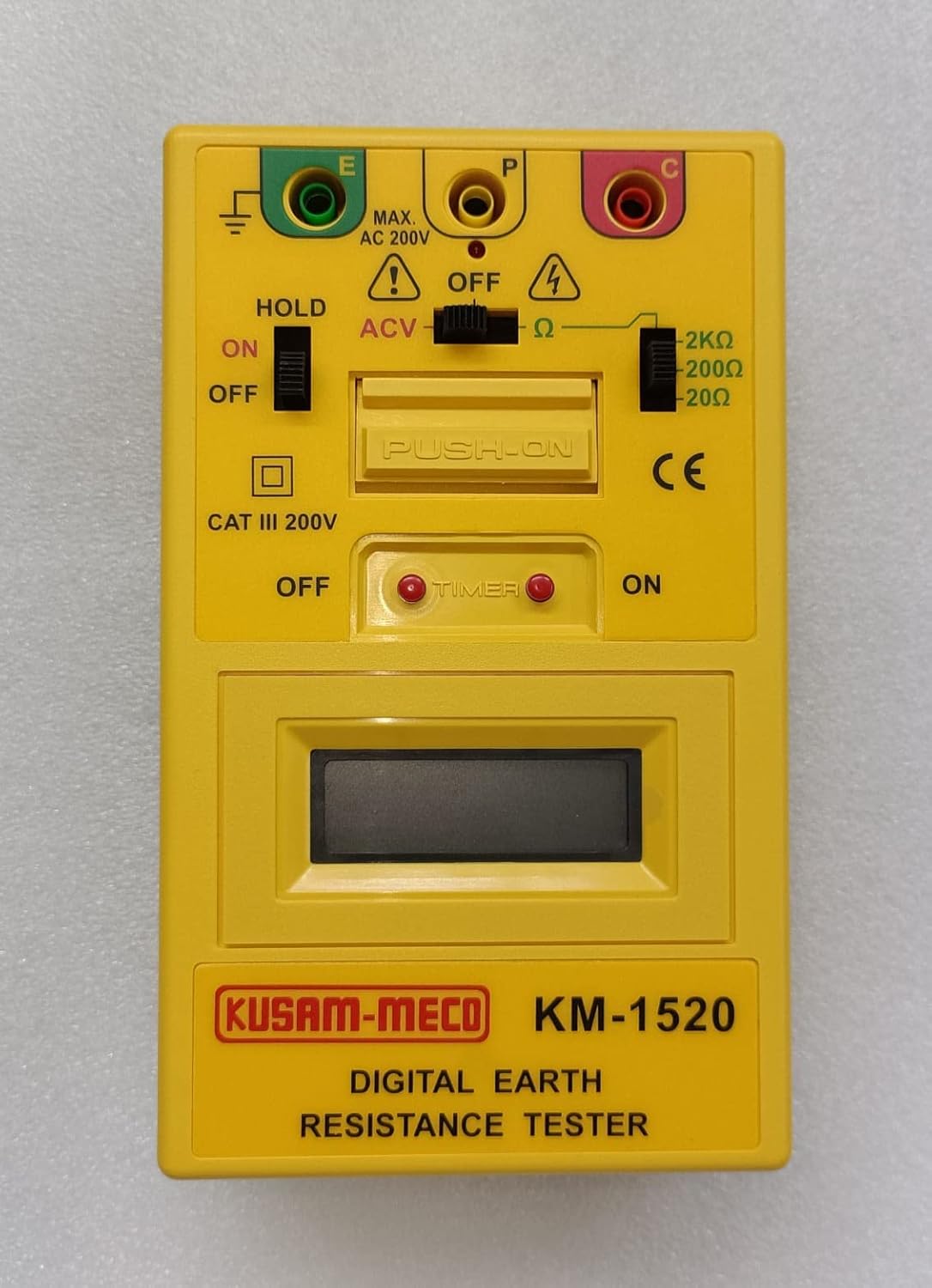 Kusam Meco KM 1520 DIGITAL EARTH RESISTANCE TESTER