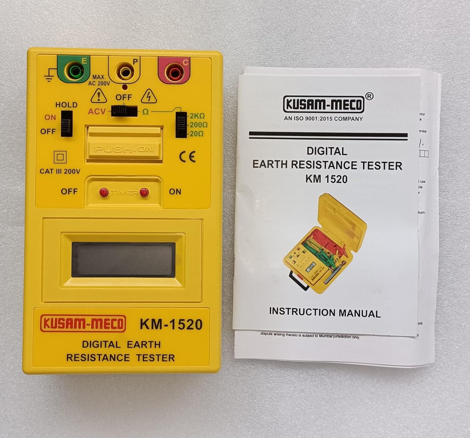 Kusam Meco KM 1520 DIGITAL EARTH RESISTANCE TESTER