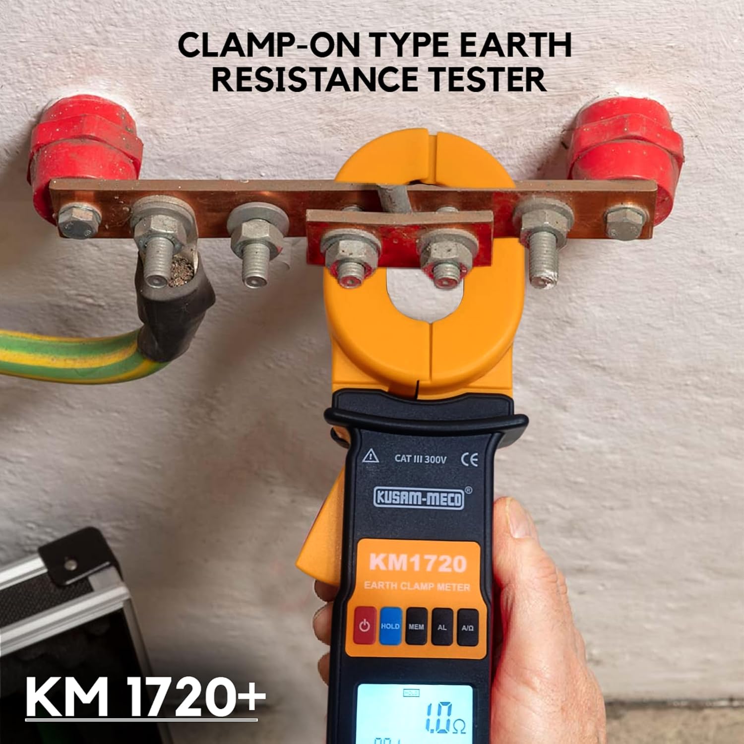 Kusam Meco KM 1720 CLAMP ON TYPE EARTH RESISTANCE TESTER