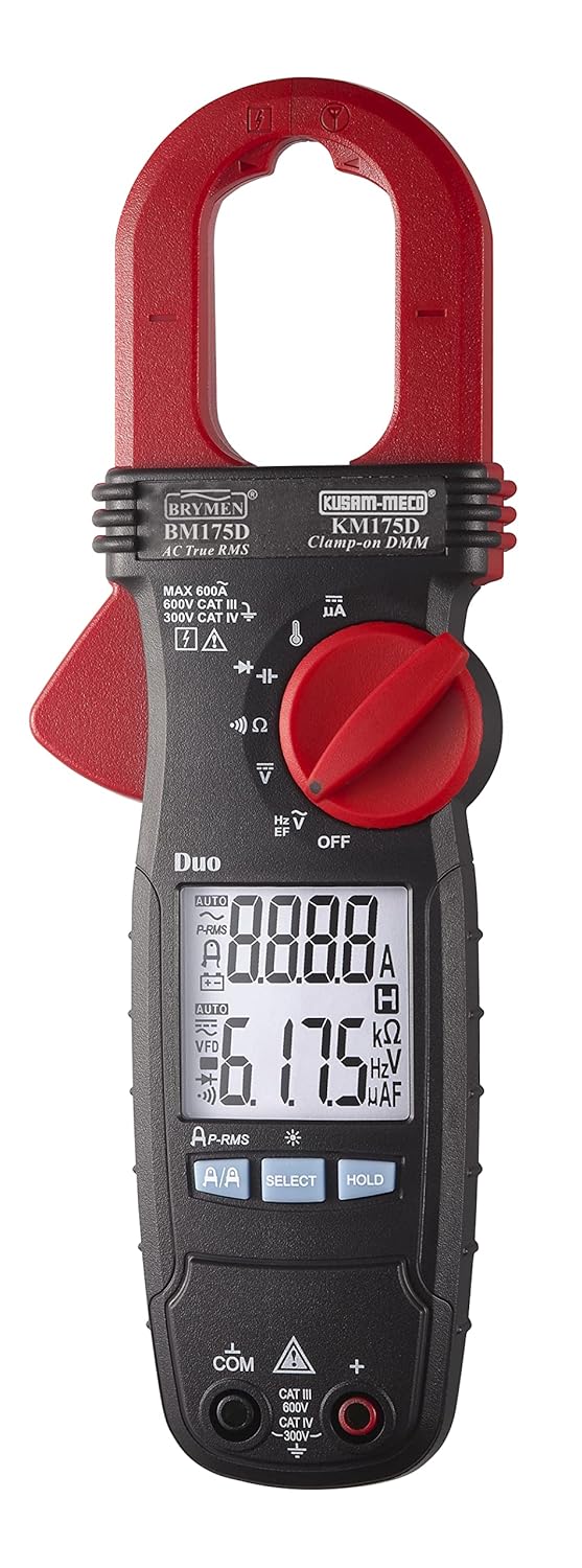 Kusam Meco KM 175D AC TRUE RMS DIGITAL CLAMPMETER