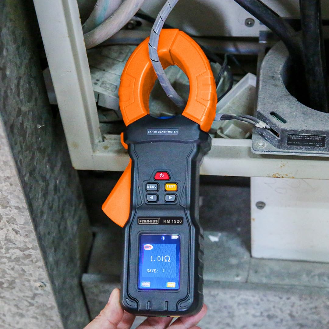 Kusam Meco KM 1920 Ground Pile Type Clamp Ground Resistance Tester
