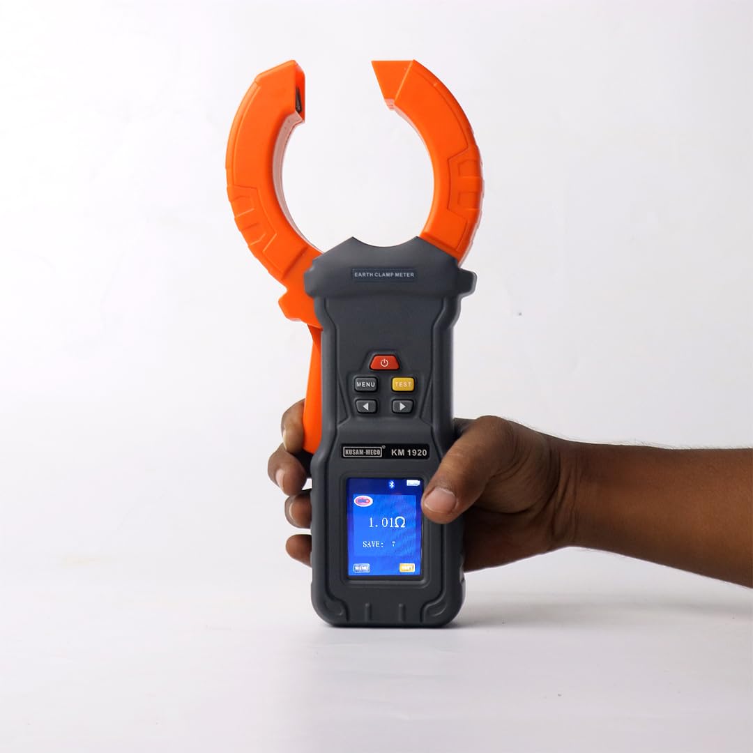 Kusam Meco KM 1920 Ground Pile Type Clamp Ground Resistance Tester