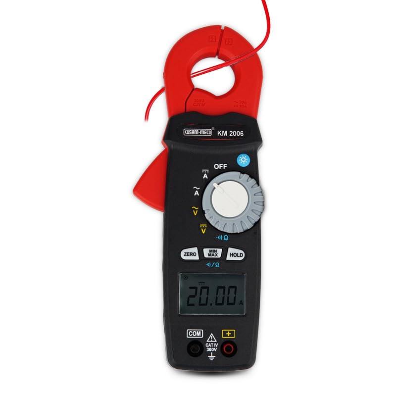 Kusam Meco KM 2006 AC/DC TRMS Leakage Clamp meter