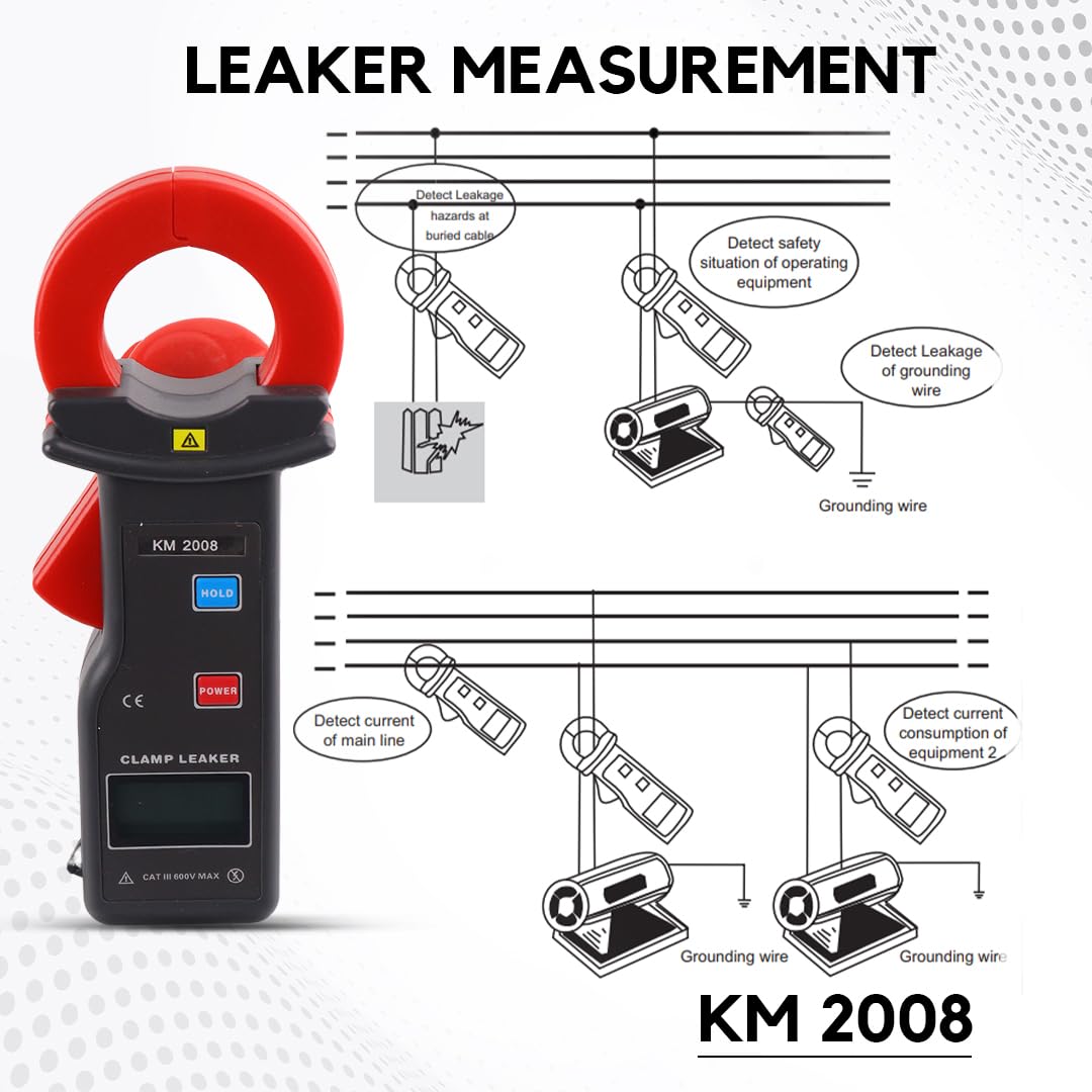 Kusam Meco KM 2008 Leakage Current Clamp meter