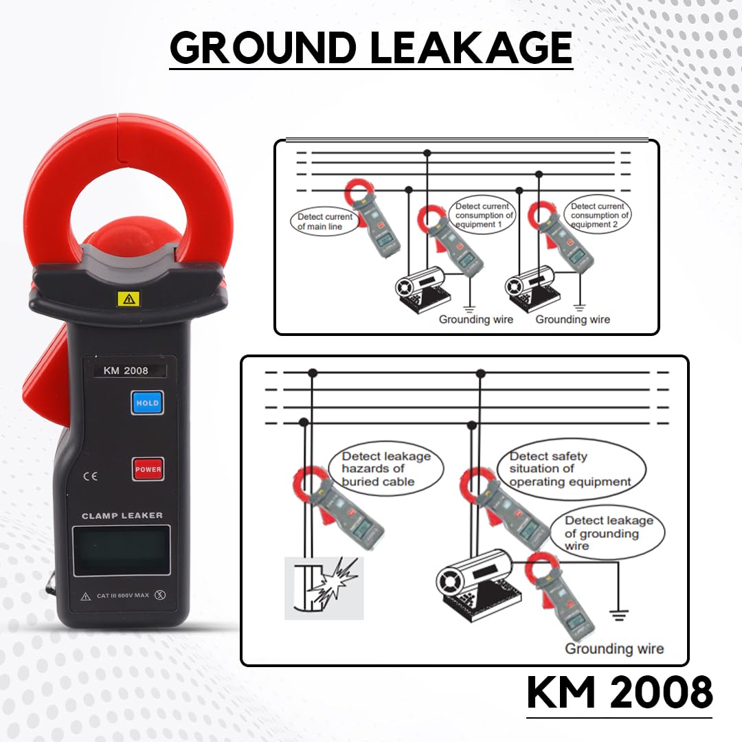 Kusam Meco KM 2008 Leakage Current Clamp meter