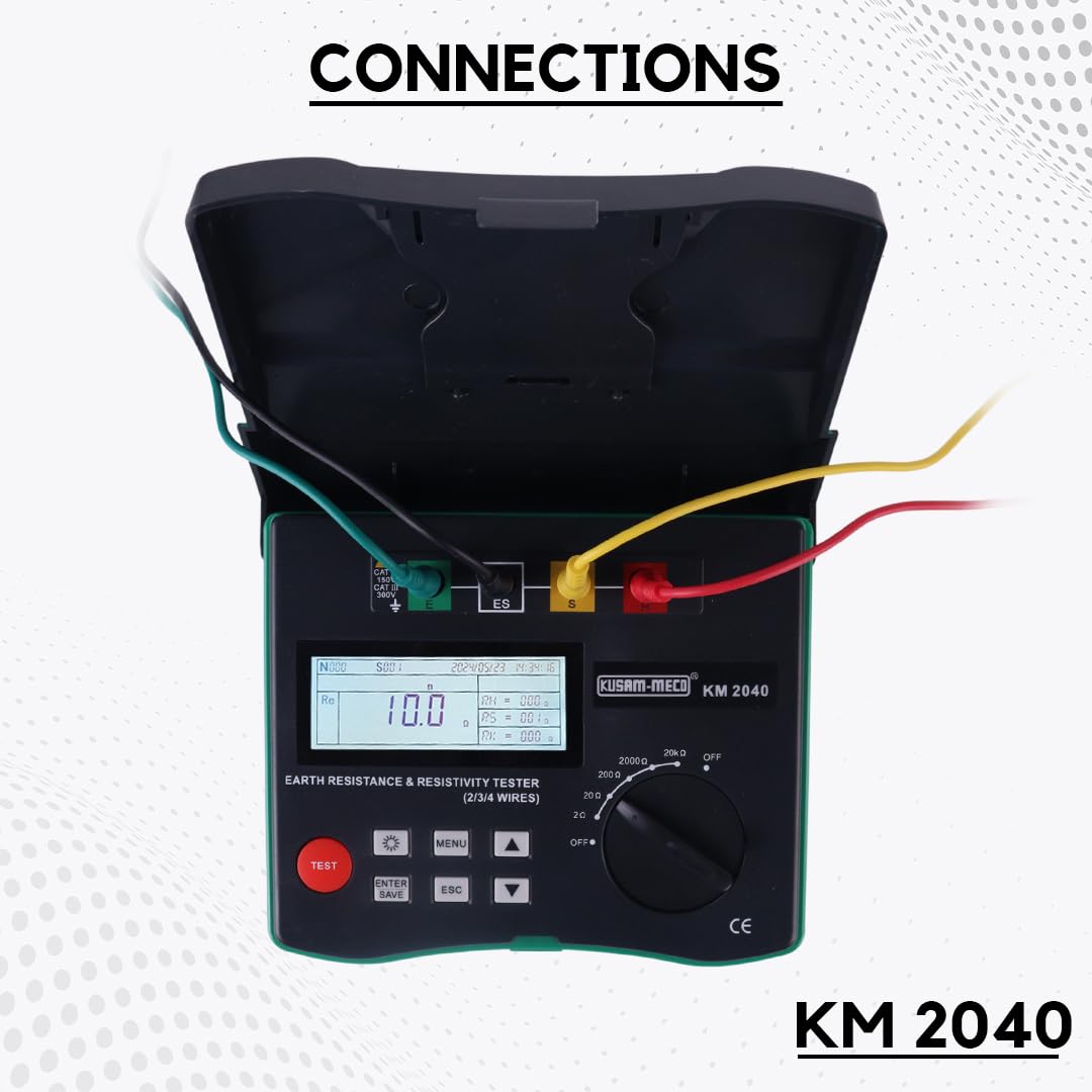 Kusam Meco KM 2040 - Digital Earth Tester