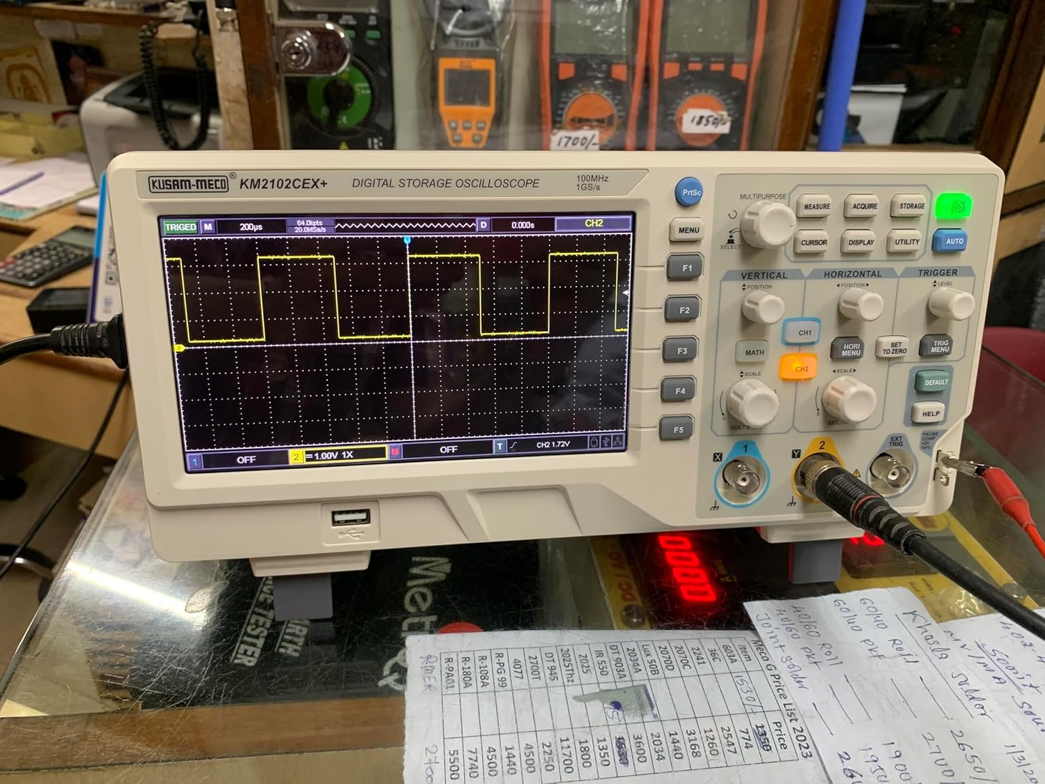 Kusam Meco KM 2102CEX+ Digital Storage Oscilloscopes