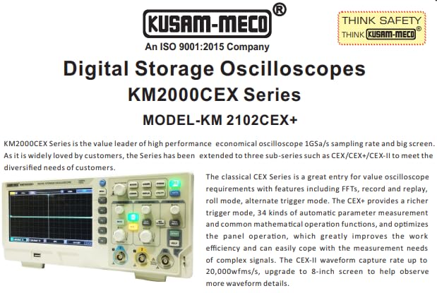 Kusam Meco KM 2102CEX+ Digital Storage Oscilloscopes