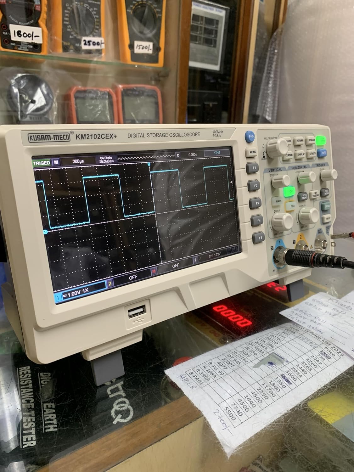 Kusam Meco KM 2102CEX+ Digital Storage Oscilloscopes