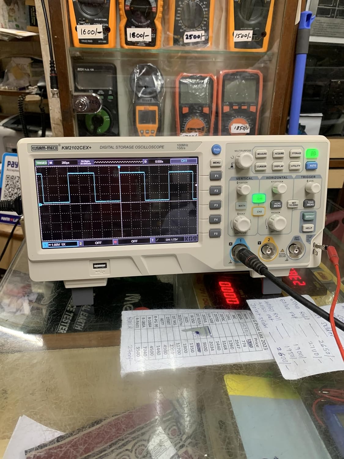 Kusam Meco KM 2102CEX+ Digital Storage Oscilloscopes