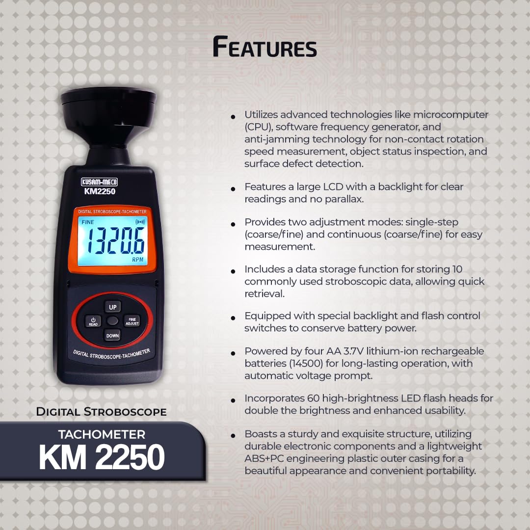 Kusam Meco KM 2250 Digital Stroboscope