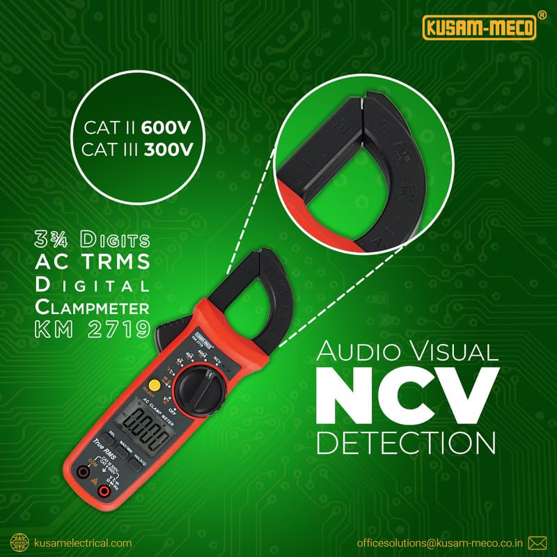 Kusma Meco KM 2719 DIGITS AC TRMS DIGITAL CLAMPMETER