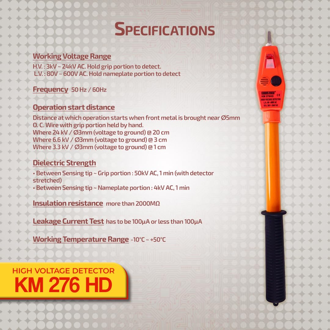 Kusam Meco KM 276 HD High Voltage Detector