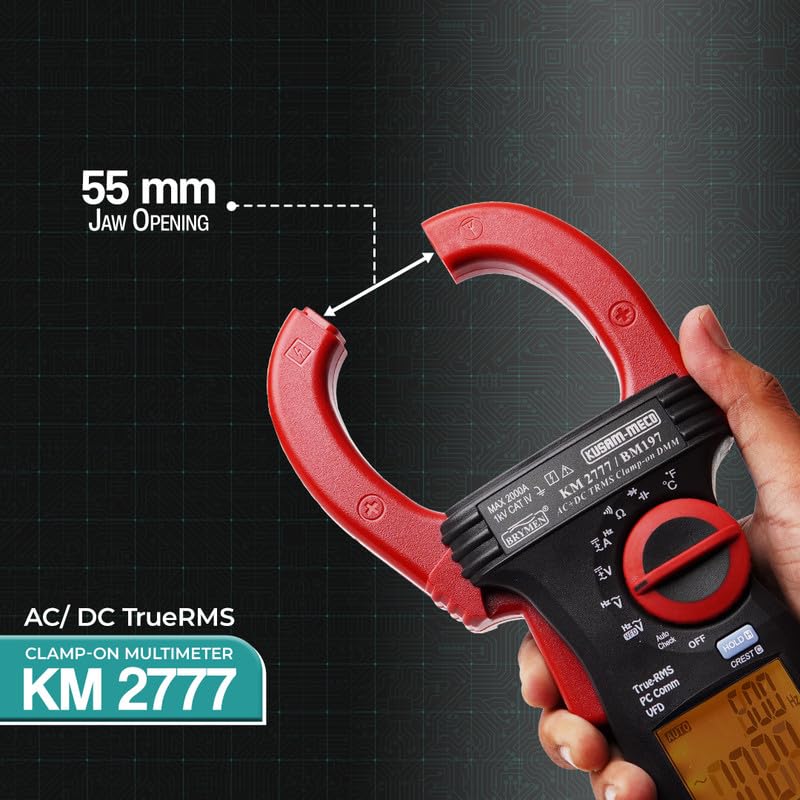 Kusam-meco KM 2777 Digital Clamp Multimeter