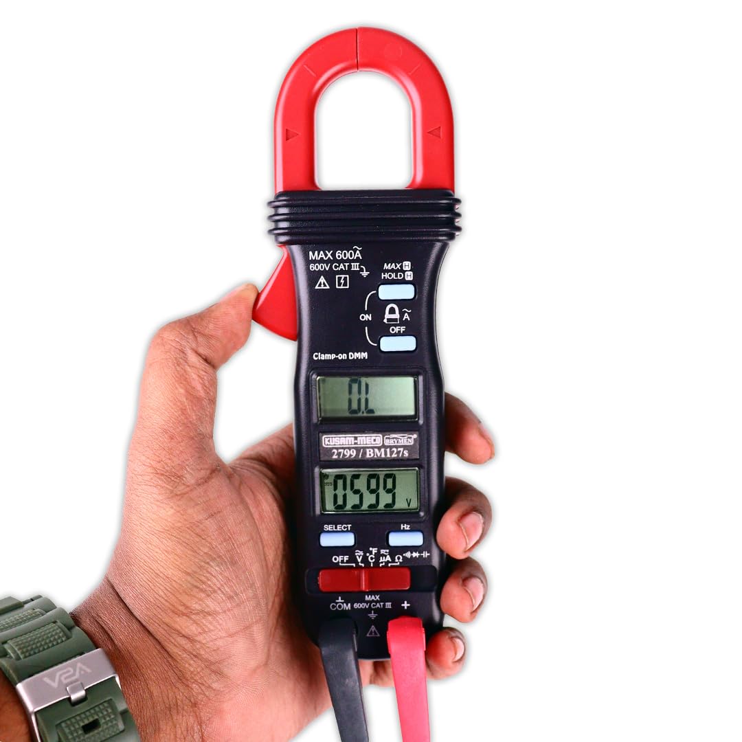 Kusam Meco KM 2799 Dual LCD Display Digital Clamp + Multi Meter