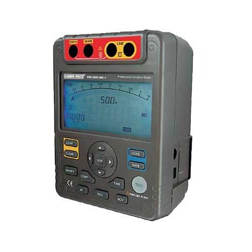 Kusam Meco KM 2805 Mk1 Digital Insulation Resistance Tester (5KV, 1T Ohms with PI & DAR)