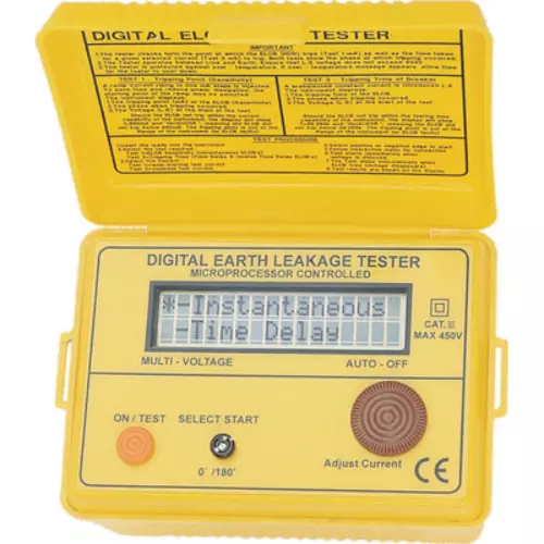 Kusam Meco 2820EL DIGITAL ELCB TESTER/EARTH LEAKAGE TESTER