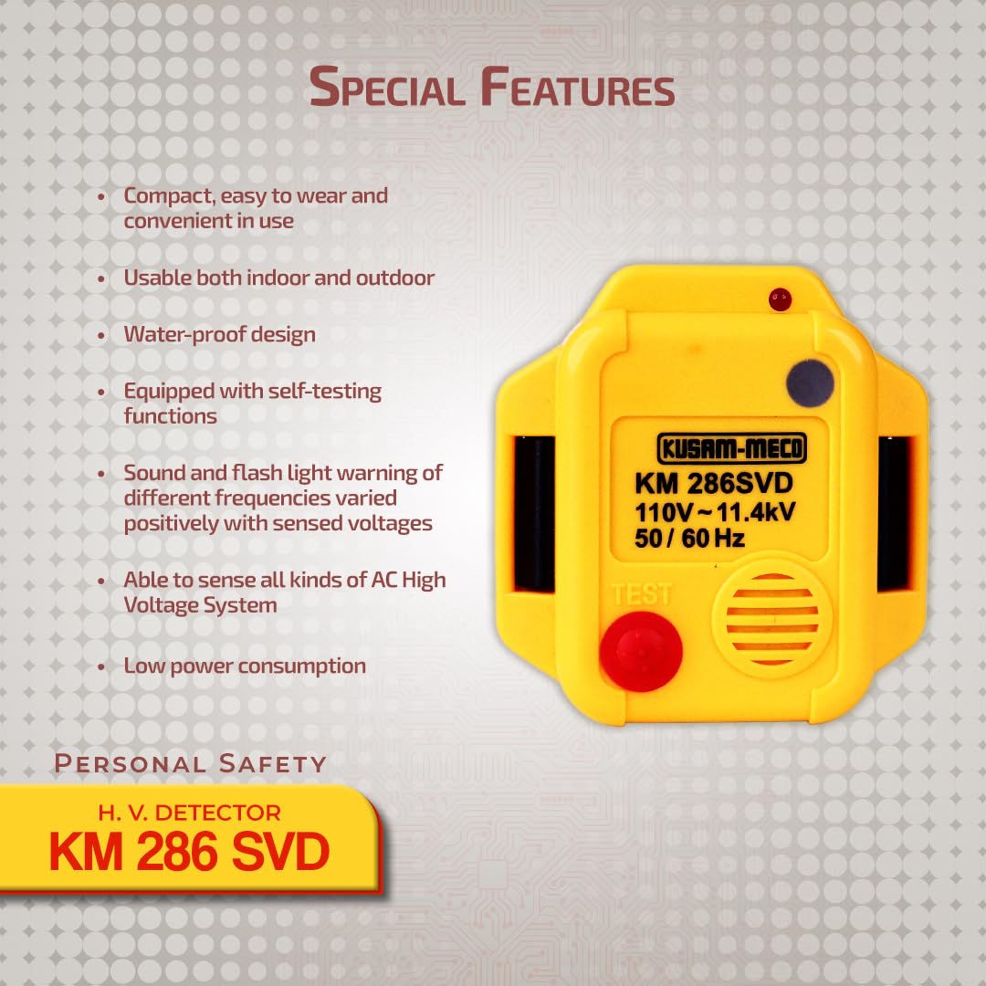 Kusam Meco 286 SVD Personal Safety High Voltage DetectoR