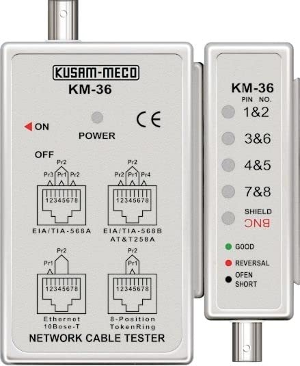 Kusam Meco KM 36 NETWORK CABLE TESTER