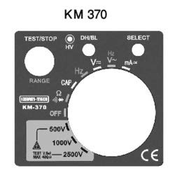 Kusam Meco KM 370 Digital Insulation Resistance Tester
