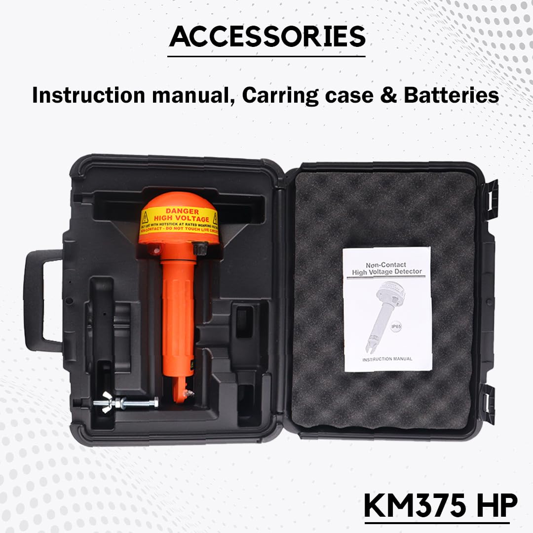 Kusam Meco KM 375 HP Non-contact High Voltage Detector