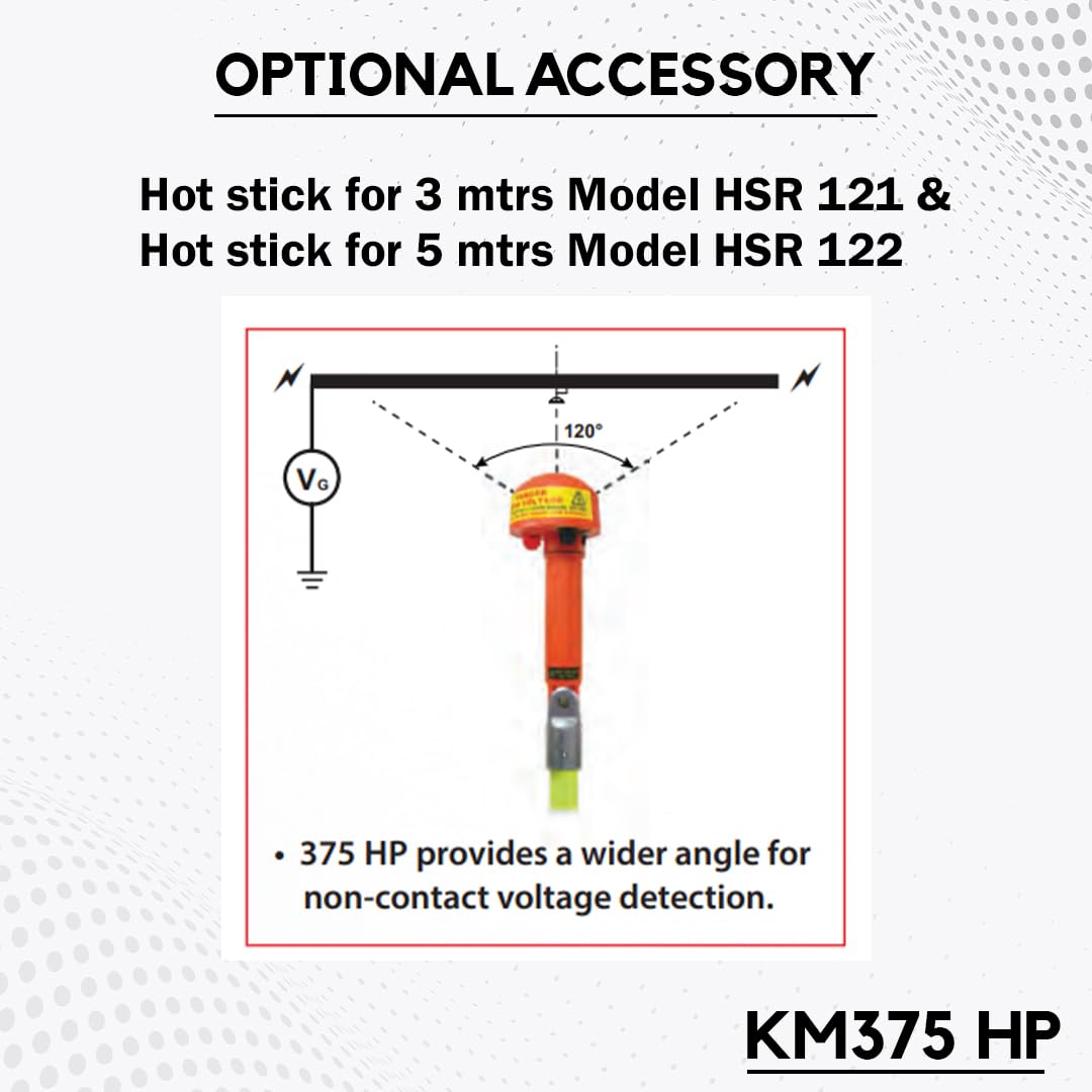 Kusam Meco KM 375 HP Non-contact High Voltage Detector