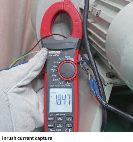 Kusam Meco KM 4000 1000A AC TRUE RMS DIGITAL CLAMP METER
