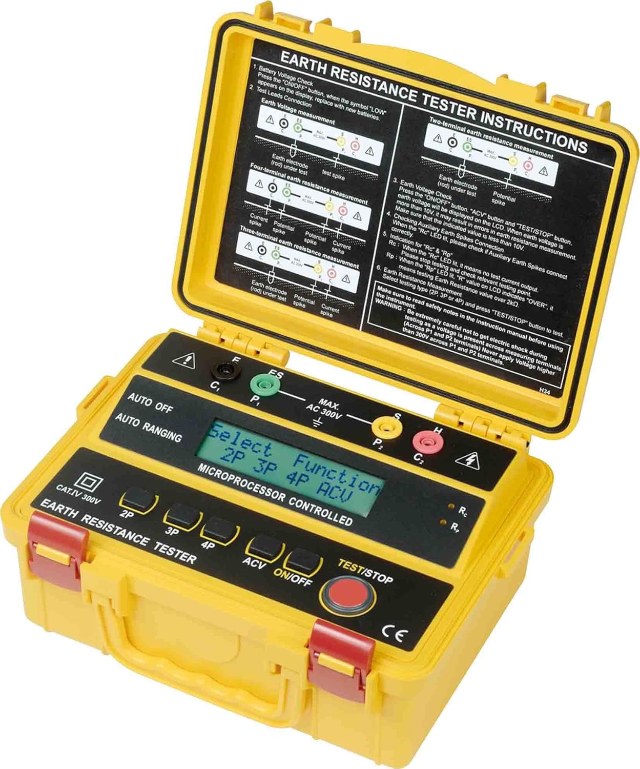 Kusam Meco KM 4234ER DIGITAL 4 WIRE EARTH RESISTANCE TESTER