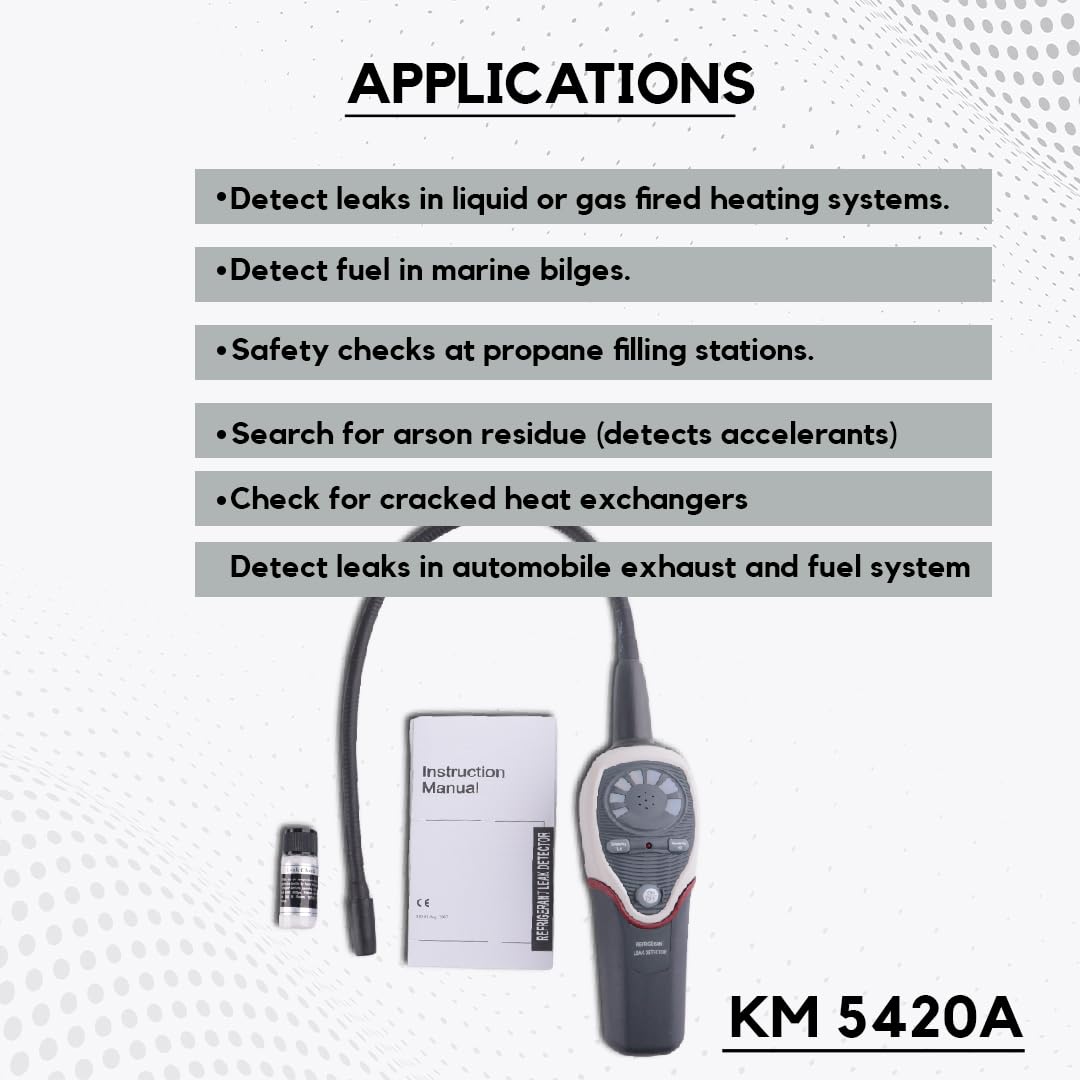 Kusam Meco KM 5420A Combustible Gas Leak Detector
