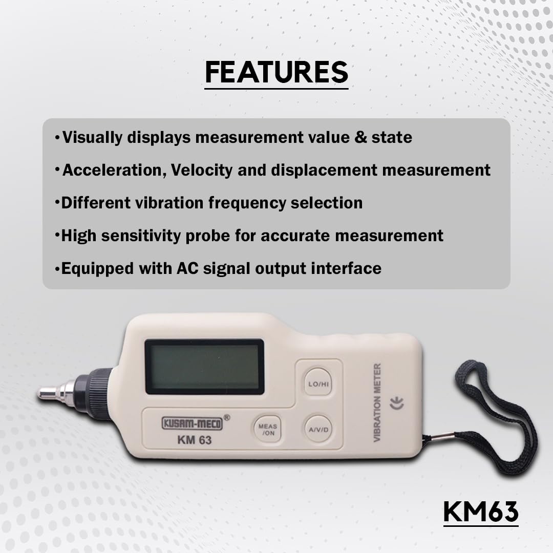 Kusam Meco KM 63 DIGITAL VIBROMETER