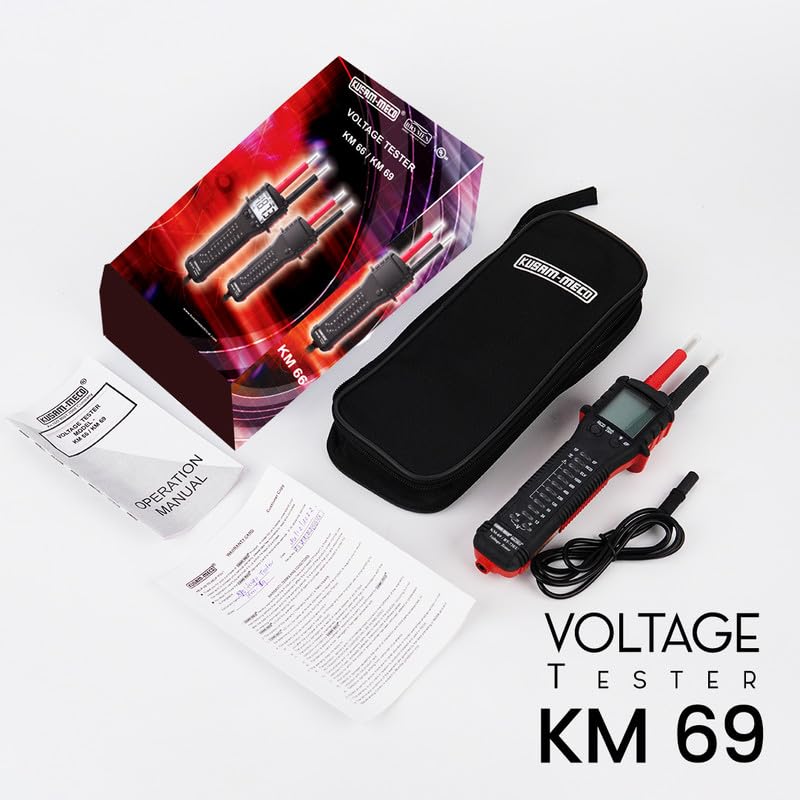 Kusam Meco KM 69 Voltage Detector With Rcd Load Test Ef Detection