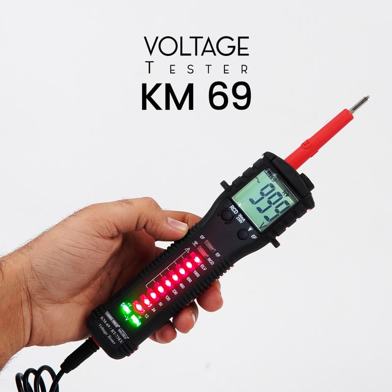 Kusam Meco KM 69 Voltage Detector With Rcd Load Test Ef Detection