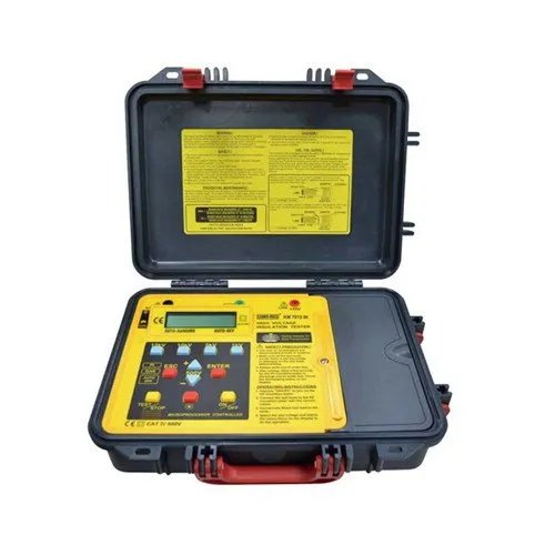 Kusum Meco KM 7015 IN 15 KV High Voltage Insulation Resistance Tester
