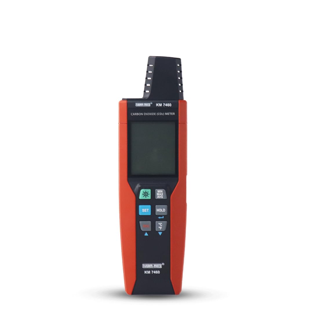 Kusam Meco KM 7460 Advanced Carbon Dioxide (CO2) Data Logger Meter