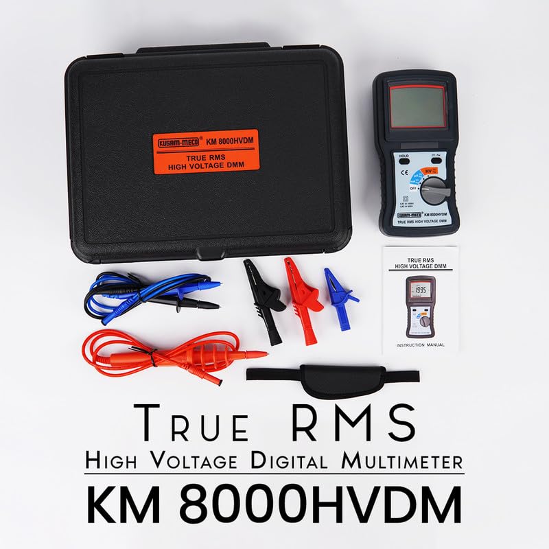 Kusam Meco KM 8000 HVDM True RMS High Voltage Digital Multimeter
