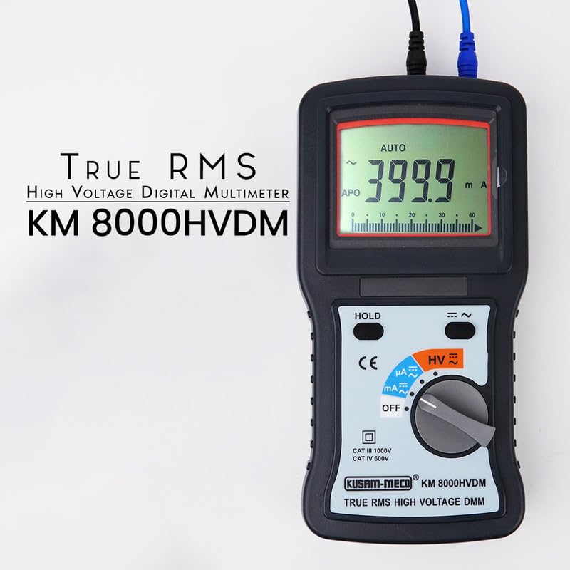 Kusam Meco KM 8000 HVDM True RMS High Voltage Digital Multimeter