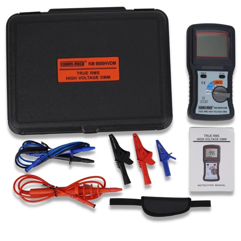 Kusam Meco KM 8000 HVDM True RMS High Voltage Digital Multimeter