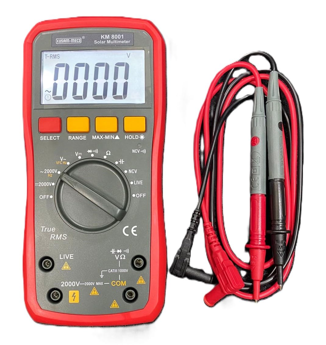Kusam Meco-KM-8001-HIGH VOLTAGE DIGITAL TRMS MULTIMETER