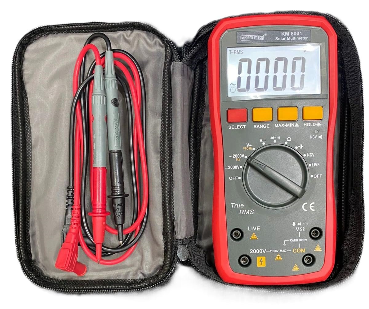 Kusam Meco-KM-8001-HIGH VOLTAGE DIGITAL TRMS MULTIMETER