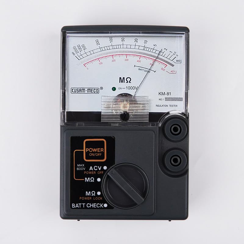 Kusam Meco KM 81 Analog Insulation Resistance Tester