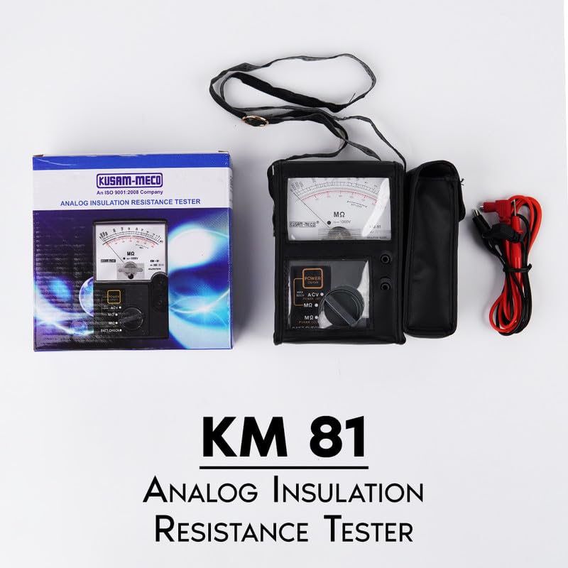 Kusam Meco KM 81 Analog Insulation Resistance Tester