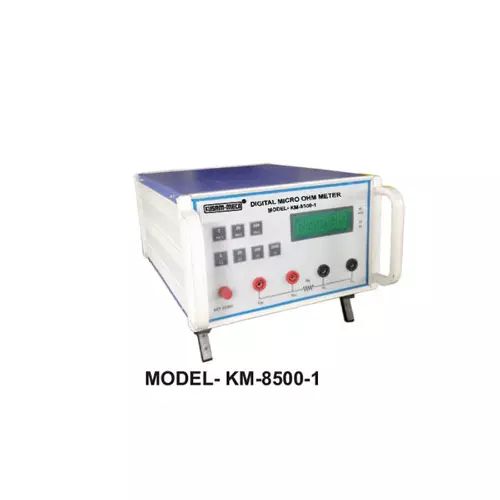 Kusam Meco KM 8500 1 1A 4 ½ Digit Digital Micro Ohm Meter