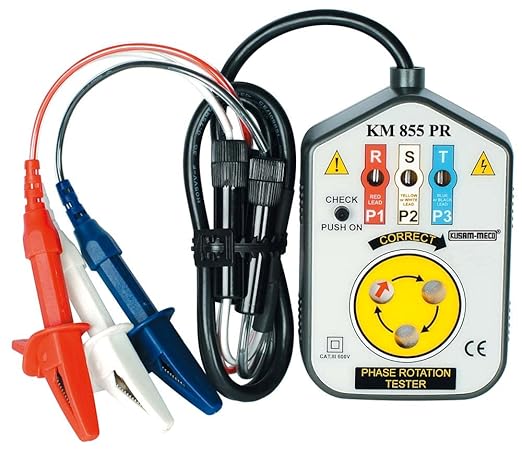 Kusam Meco KM 855 PR PHASE SEQUENCE METER