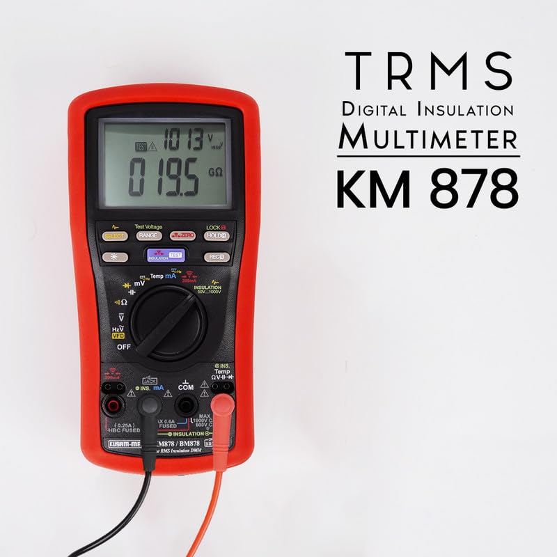 Kusam Meco KM 878 DIGITAL INSULATION MULTIMETER TRUE RMS