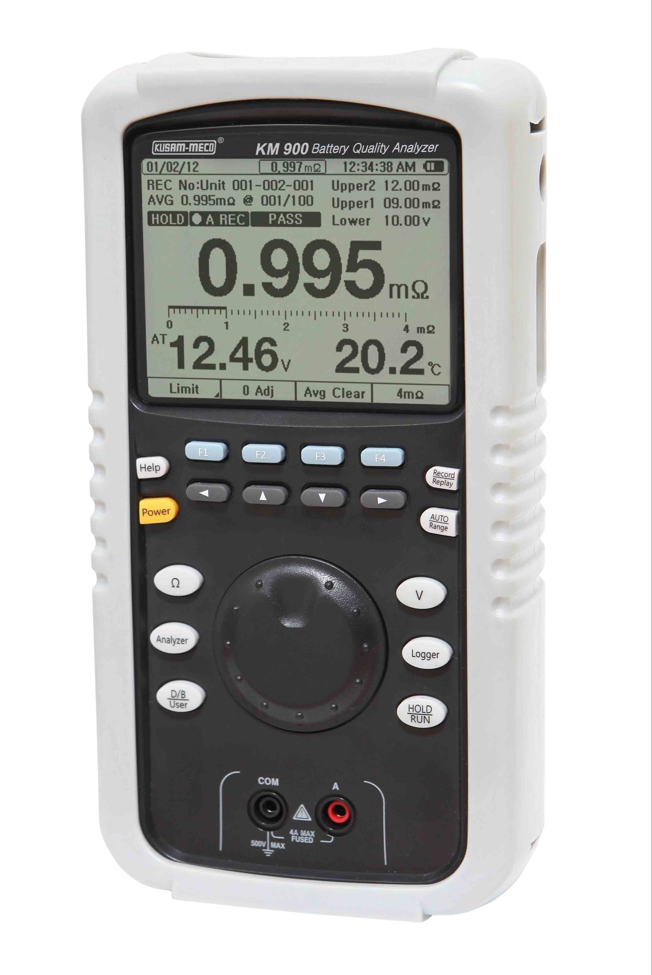 Kusam Meco KM 900 High Performance Battery Quality Analyzer Data Logger with Trend Analysis